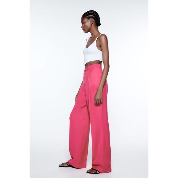 NWT ZARA  FULL LENGTH PANTS - Picture 7 of 13